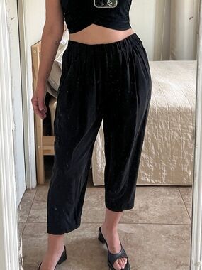 Urban Zen Crepe de Chine Silk Pull On Pants